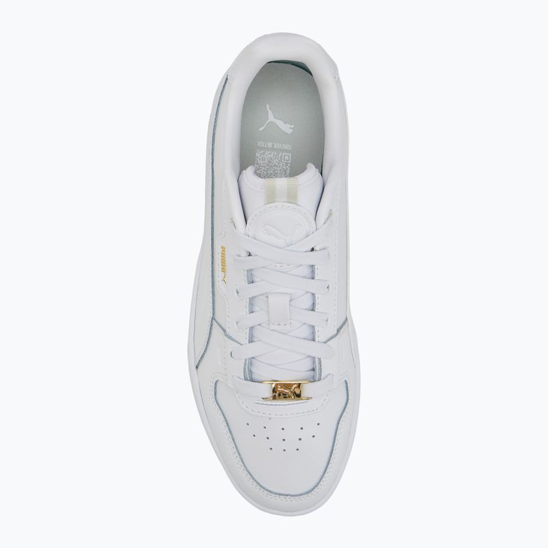 Дамски обувки Puma Carina Street Lux puma white/puma white/puma gold 5
