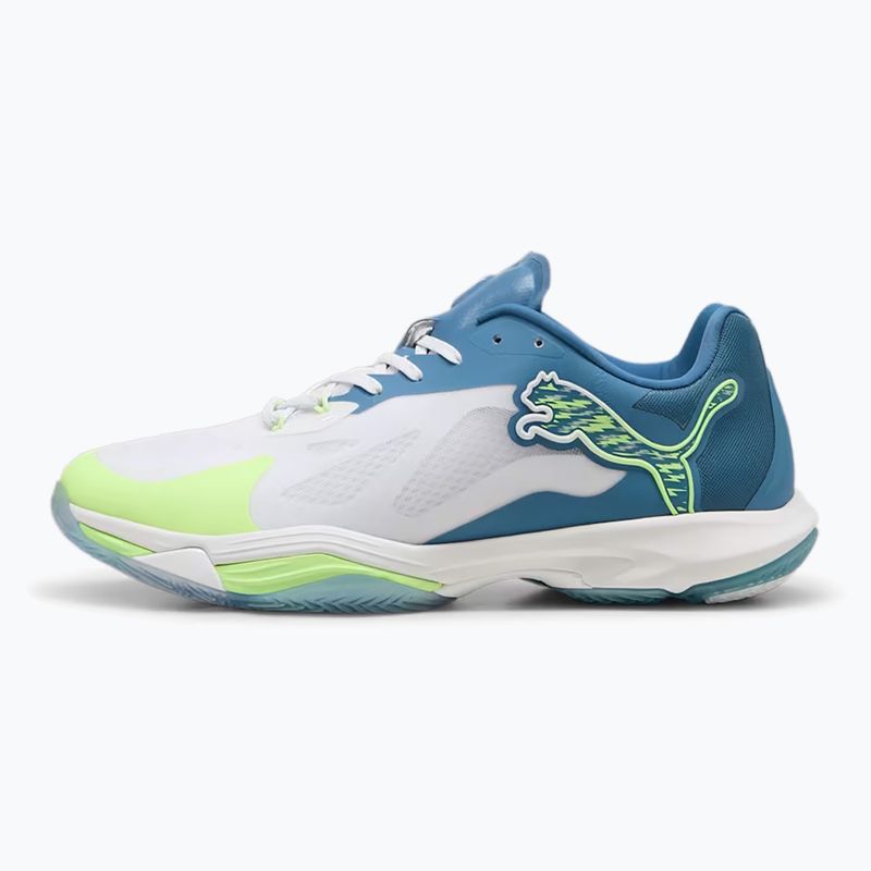 Обувки PUMA Vantage Nitro puma white/ blue horizon/ fizzy apple 9