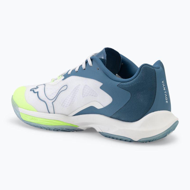 Обувки PUMA Vantage Nitro puma white/ blue horizon/ fizzy apple 3