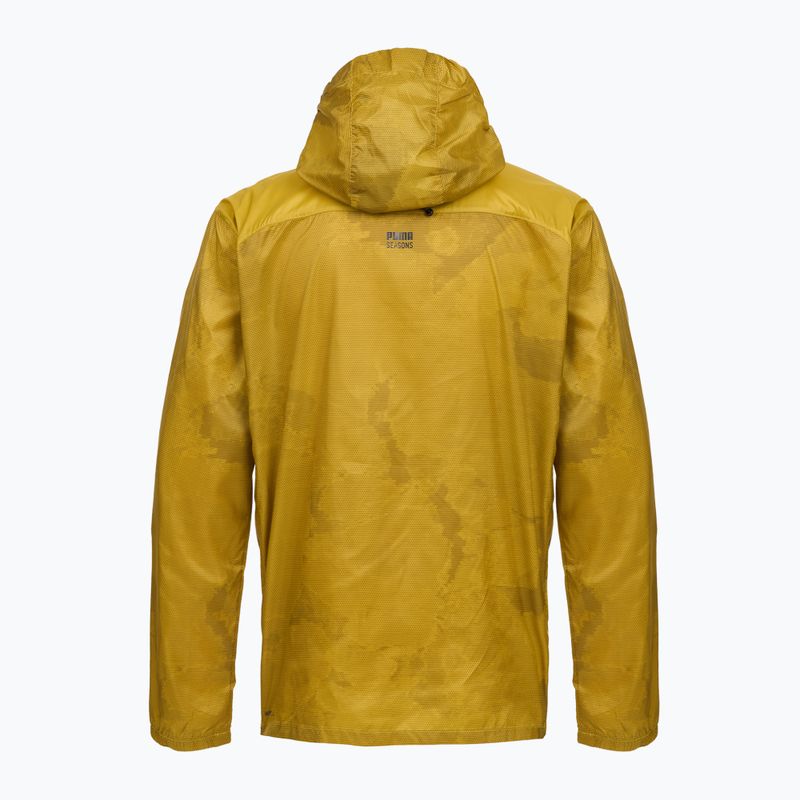 Мъжко яке за бягане Puma Seasons Windcell Running Jacket gold 2