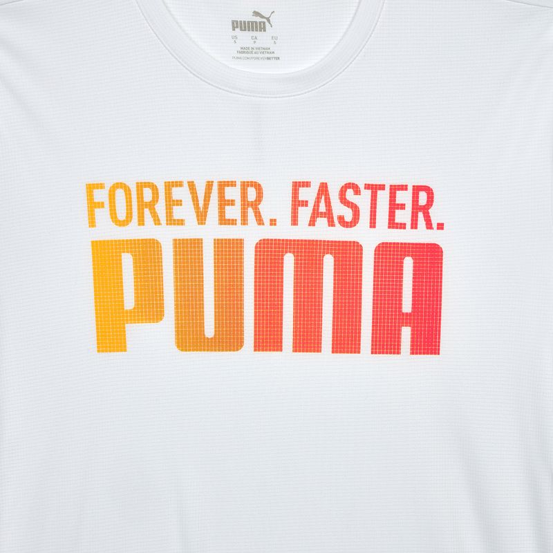 Мъжка тениска PUMA Run Favorites Forever Faster TEE puma white 5