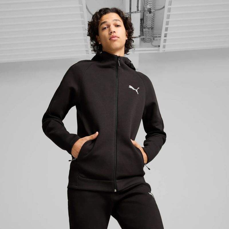 Мъжки суитшърт PUMA Evostripe Hoodie FZ DK puma black 3