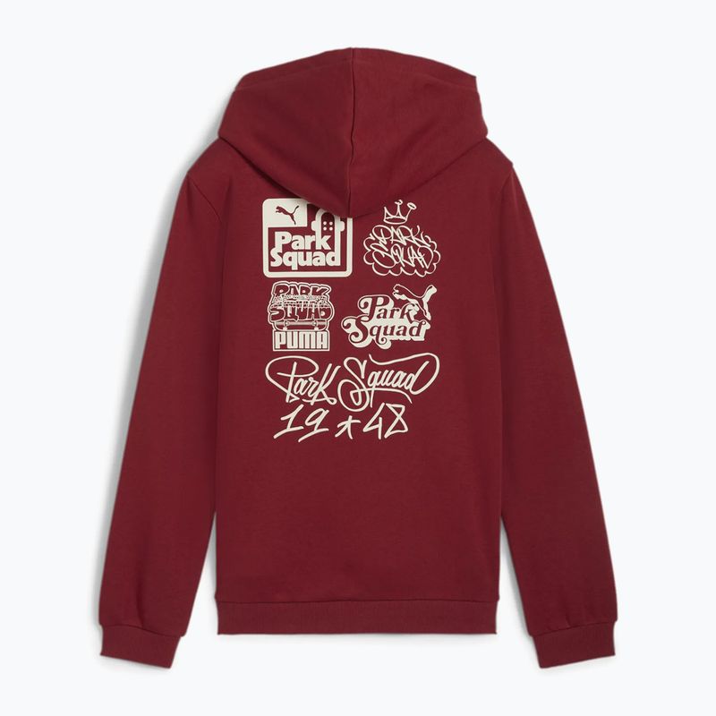 Детски суитшърт PUMA ESS+MIS 90s Hoodie FL интензивно червено 2