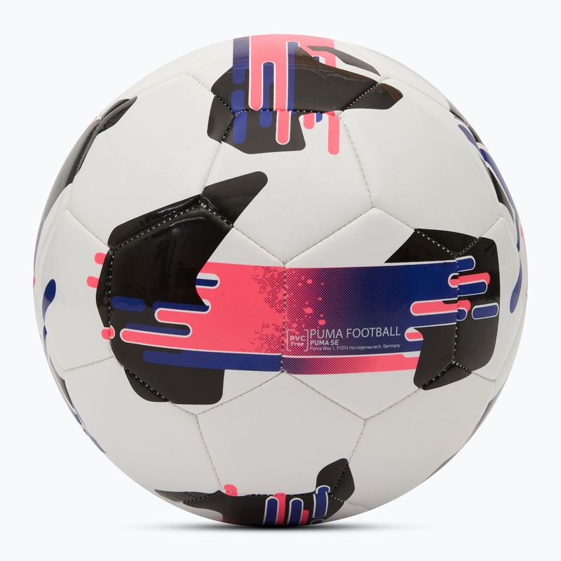 Футболна топка Puma Orbita 6 MS puma white/lapis lazuli/sunset glow размер 3 2