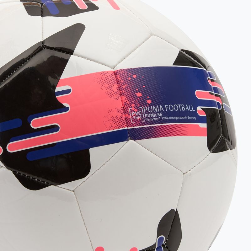 Футболна топка PUMA Orbita 6 MS футбол puma white/lapis lazuli/sunset glow размер 5 3