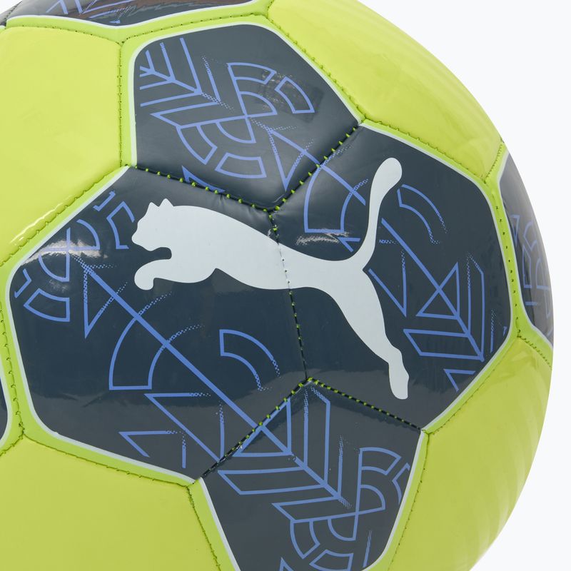 Футболна топка PUMA Prestige fizzy apple/grey skies размер 3 3