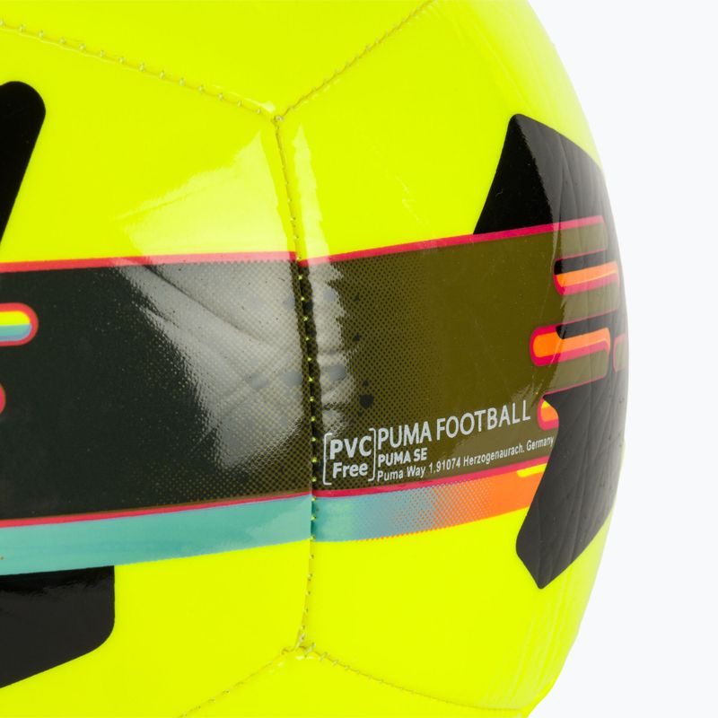 Футболна топка PUMA Orbita 7 MS lemon tonic/multicolor размер 4 3