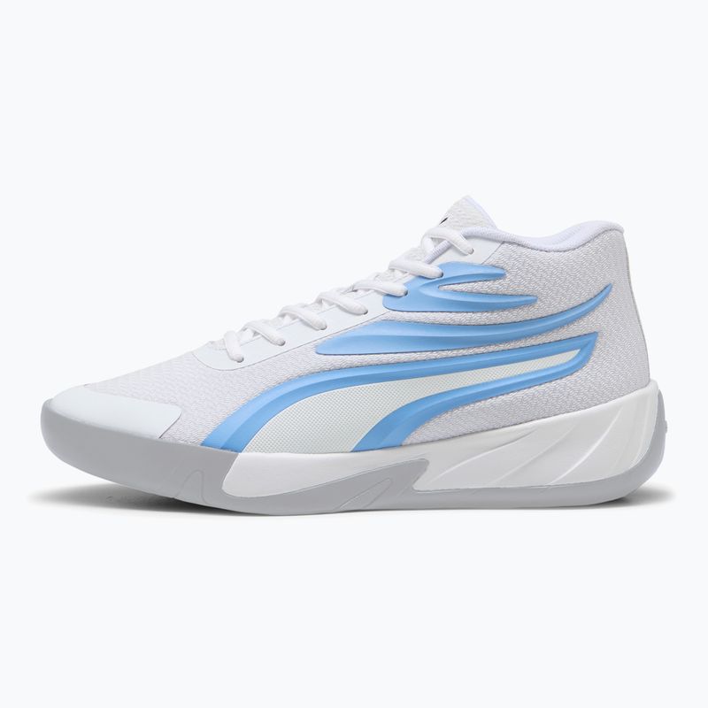 Мъжки баскетболни обувки PUMA Court Pro puma white/della robbla blue