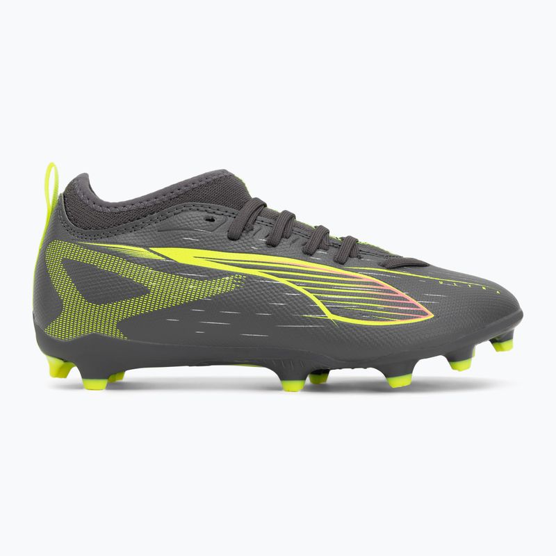 Детски футболни обувки PUMA Ultra 5 Match FG/AG Jr puma white/puma black/glowing red 2
