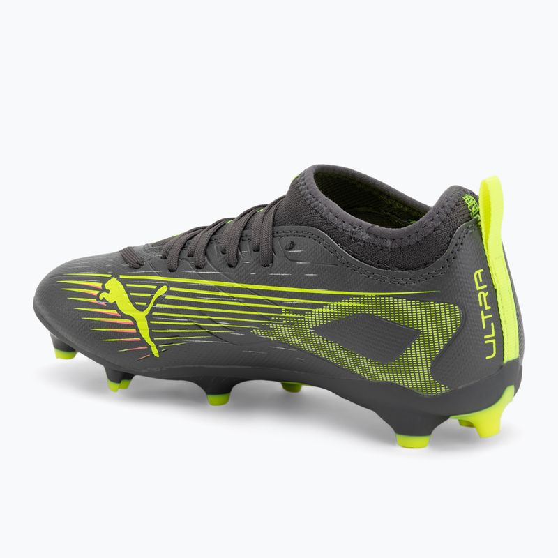 Детски футболни обувки PUMA Ultra 5 Match FG/AG Jr puma white/puma black/glowing red 3