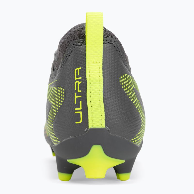 Детски футболни обувки PUMA Ultra 5 Match FG/AG Jr puma white/puma black/glowing red 6