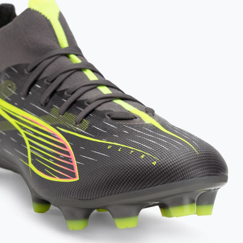 Мъжки футболни обувки PUMA Ultra 5 Match+ FG/AG matte aged silver/yellow alert/puma aged silver 7