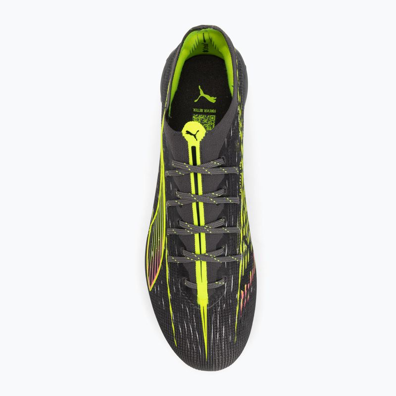Мъжки футболни обувки PUMA Ultra 5 Ultimate MxSG matte aged silver/yellow alert/sun struck 5