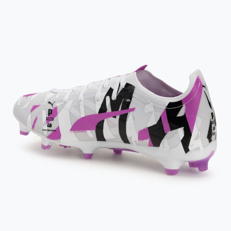 Мъжки футболни обувки PUMA Ultra 5 Match Forever FG/AG puma white/pure magenta/feather gray/puma black 3