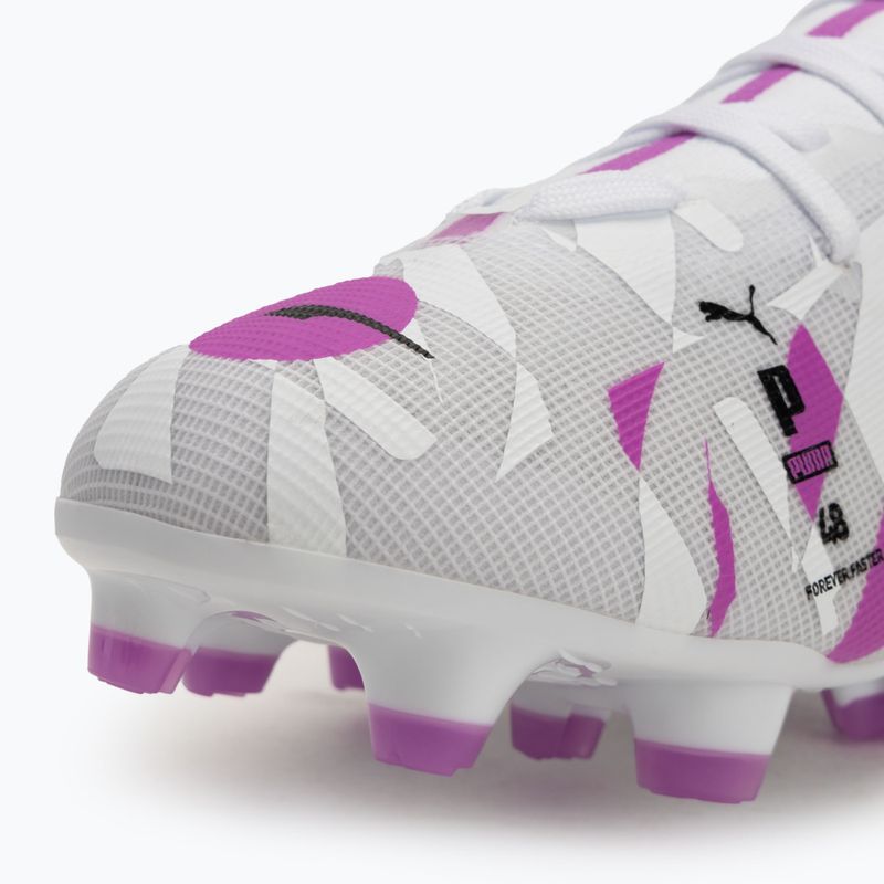 Мъжки футболни обувки PUMA Ultra 5 Match Forever FG/AG puma white/pure magenta/feather gray/puma black 7