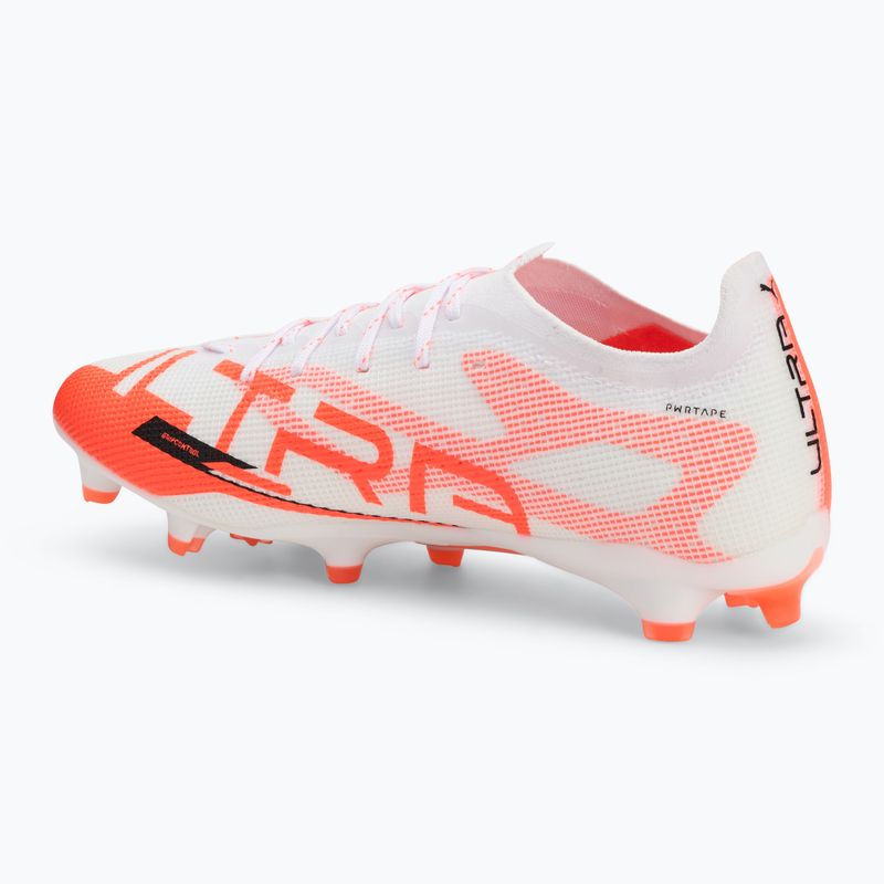 Мъжки футболни обувки PUMA Ultra 5 Pro FG/AG puma white/puma black/glowing red 3