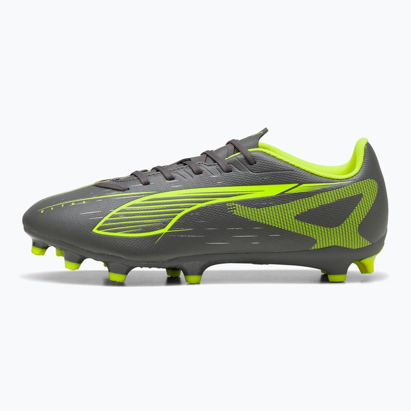 Футболни обувки PUMA Ultra 5 Play FG/AG matte aged silver/yellow alert/puma aged silver