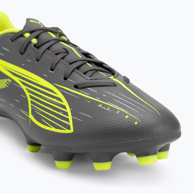 Футболни обувки PUMA Ultra 5 Play FG/AG matte aged silver/yellow alert/puma aged silver 7