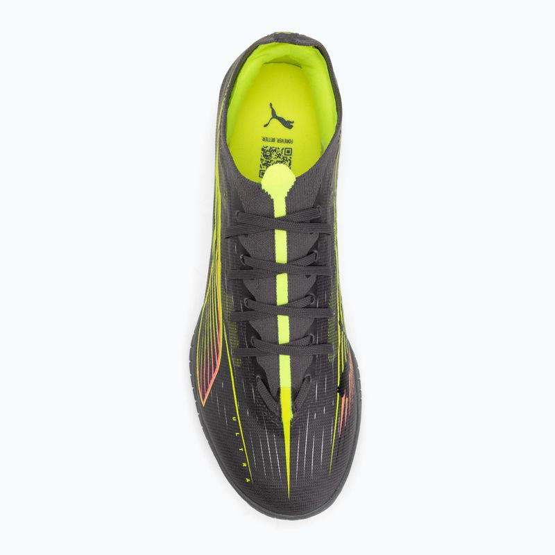 Мъжки футболни обувки PUMA Ultra 5 Match TT matte aged silver/yellow alert/puma aged silver 5