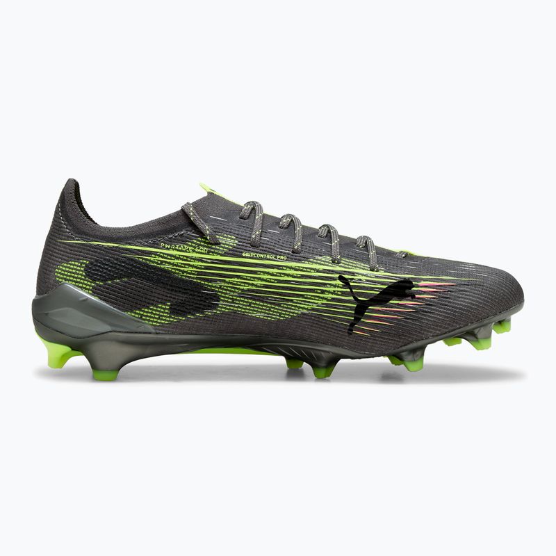 Мъжки футболни обувки PUMA Ultra 5 Ultimate FG matte aged silver/yellow alert/sun struck