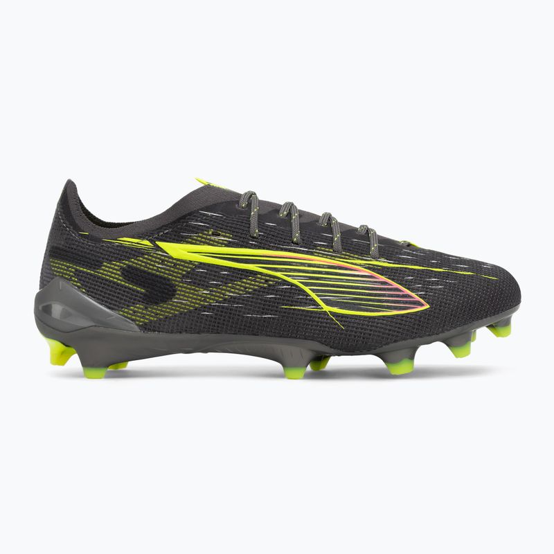 Мъжки футболни обувки PUMA Ultra 5 Ultimate FG matte aged silver/yellow alert/sun struck 3
