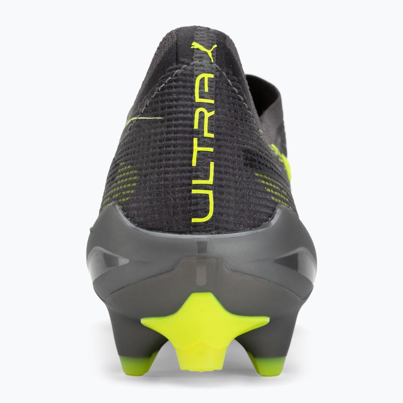 Мъжки футболни обувки PUMA Ultra 5 Ultimate FG matte aged silver/yellow alert/sun struck 6
