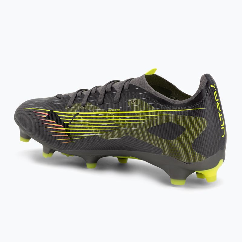 Мъжки футболни обувки PUMA Ultra 5 Match FG/AG matte aged silver/yellow alert/puma aged silver 3