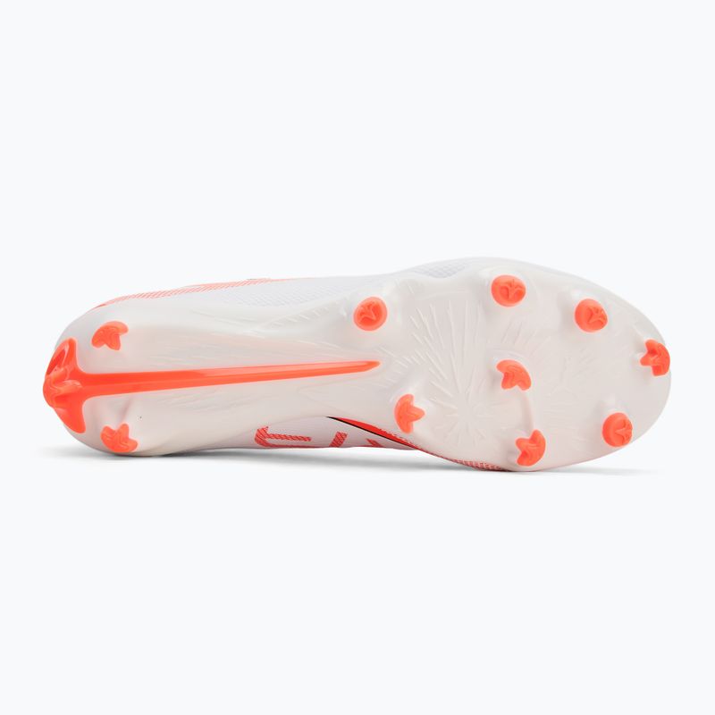 Мъжки футболни обувки PUMA Ultra 5 Play+ FG/AG puma white/puma black/glowing red 4