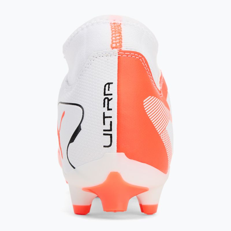 Мъжки футболни обувки PUMA Ultra 5 Play+ FG/AG puma white/puma black/glowing red 6