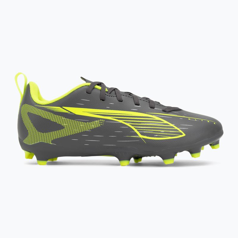 Детски футболни обувки PUMA Ultra 5 Play FG/AG Jr puma white/ puma black/glowing red 2