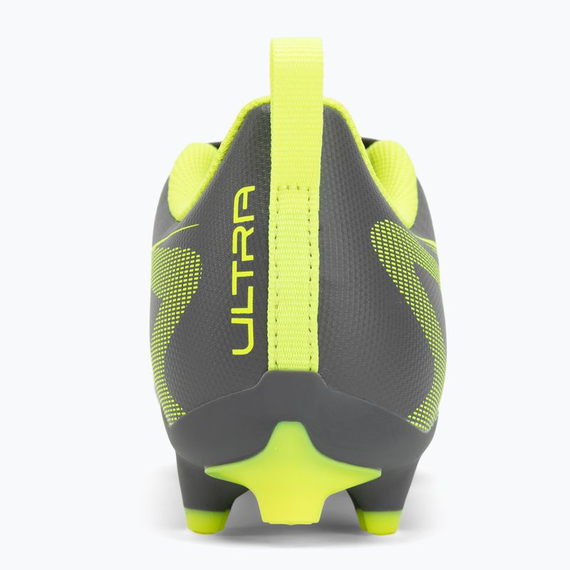 Детски футболни обувки PUMA Ultra 5 Play FG/AG Jr puma white/ puma black/glowing red 6