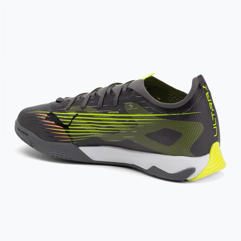 Мъжки футболни обувки PUMA Ultra 5 Match It matte aged silver/yellow alert/puma aged silver 3