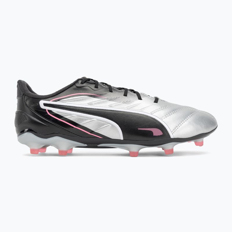Мъжки футболни обувки PUMA King Pro FG/AG puma silver/puma black/sun struck/puma white 2