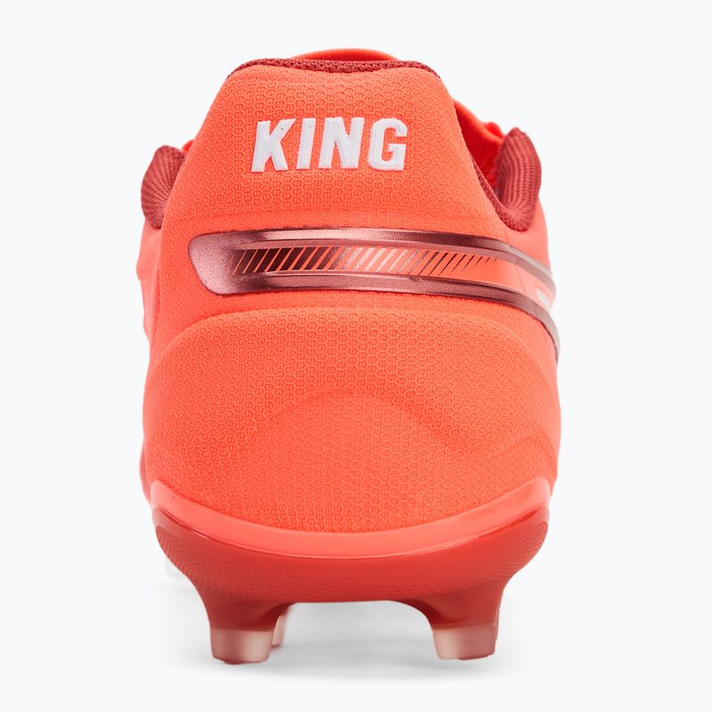 Мъжки футболни обувки PUMA King Match FG/AG glowing red/puma white/red fire 6