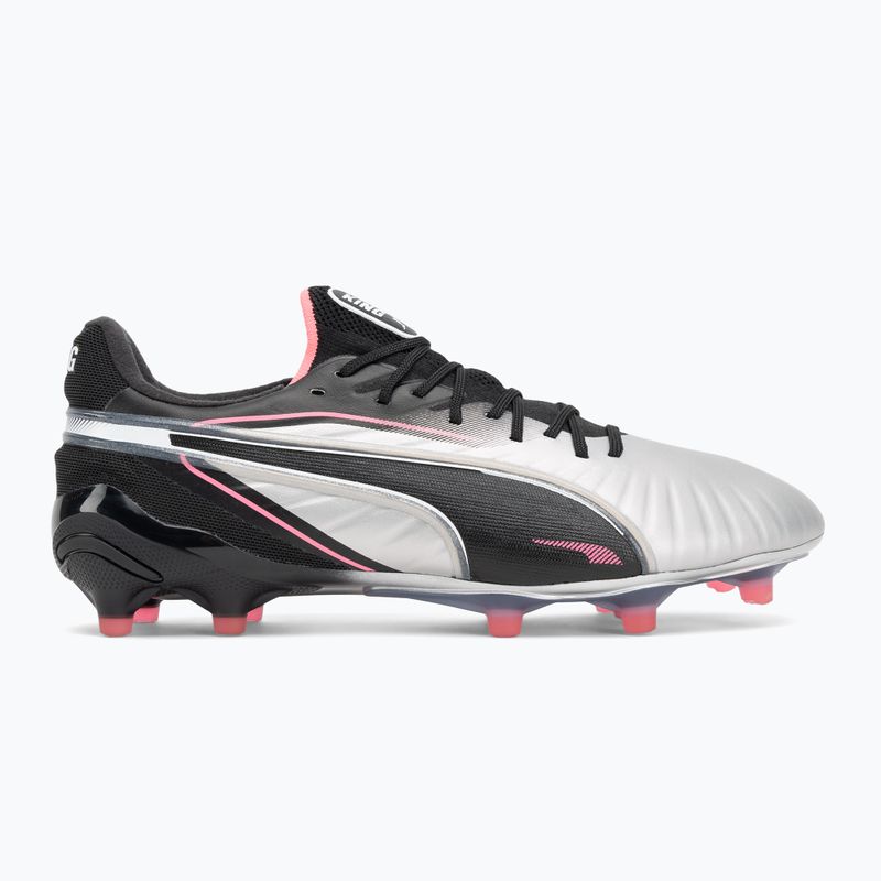Мъжки футболни обувки PUMA King Ultimate FG/AG puma silver/puma black/sun struck/puma white 2