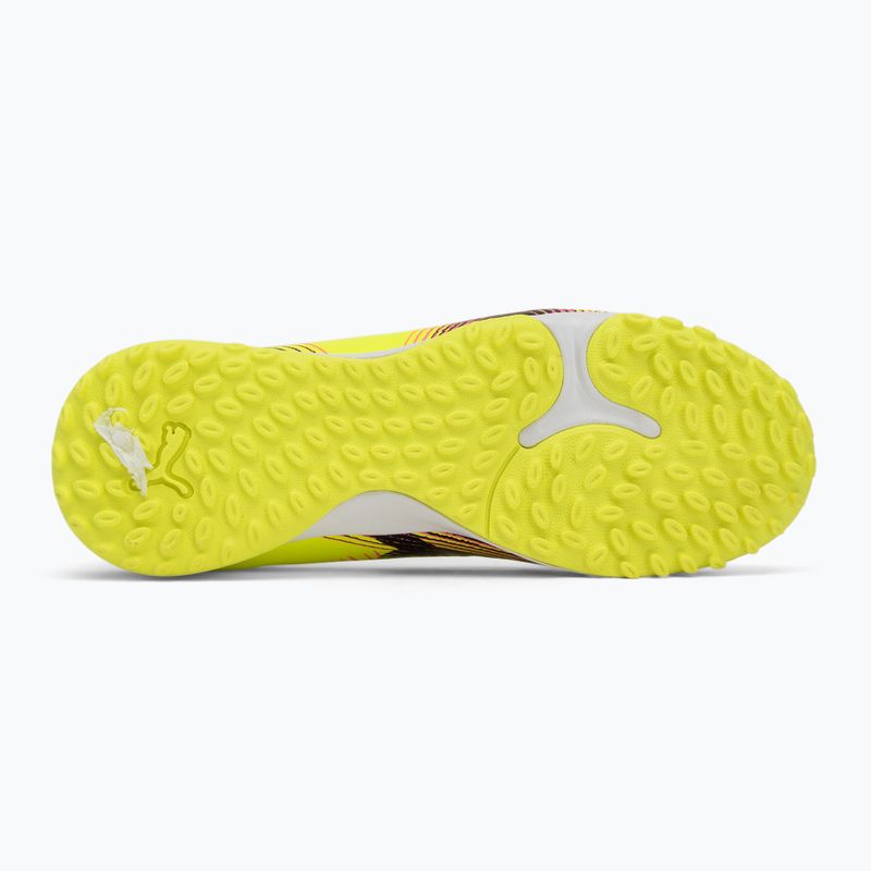 Детски футболни обувки PUMA Future 8 Play TT + Mid yellow alert/ puma black/ sun struck 4