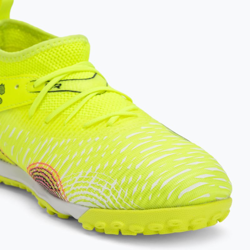 Детски футболни обувки PUMA Future 8 Match TT + Mid yellow alert/ puma black/ sun struck 7