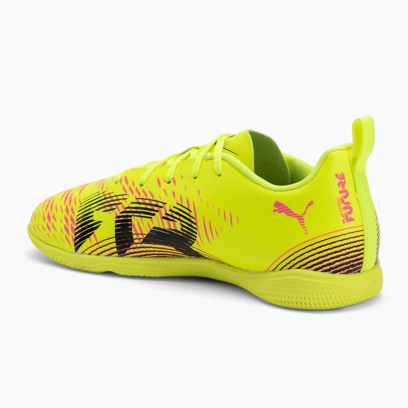 Детски футболни обувки PUMA Future 8 Play It yellow alert/ puma black/ sun struck 3