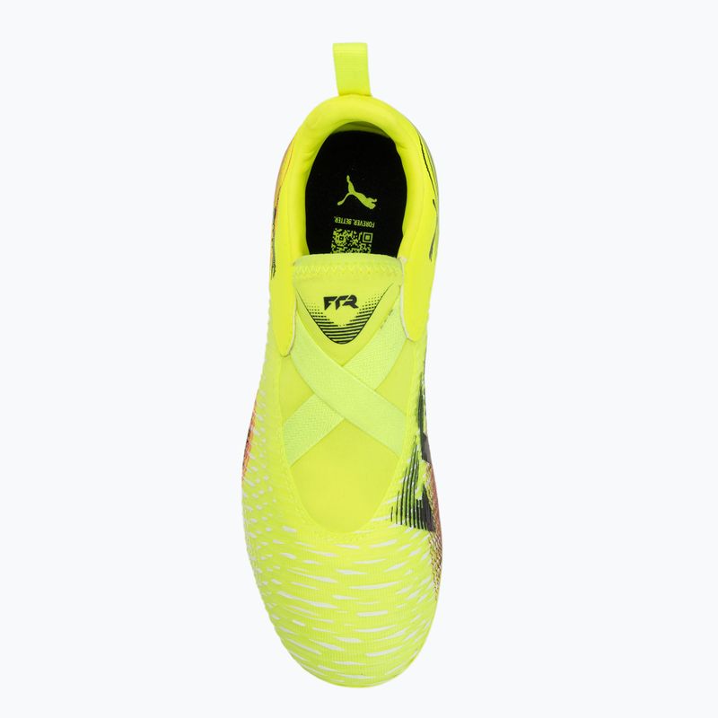 Детски футболни обувки PUMA Future 8 Match LL FG/AG yellow alert/ puma black/ sun struck 5