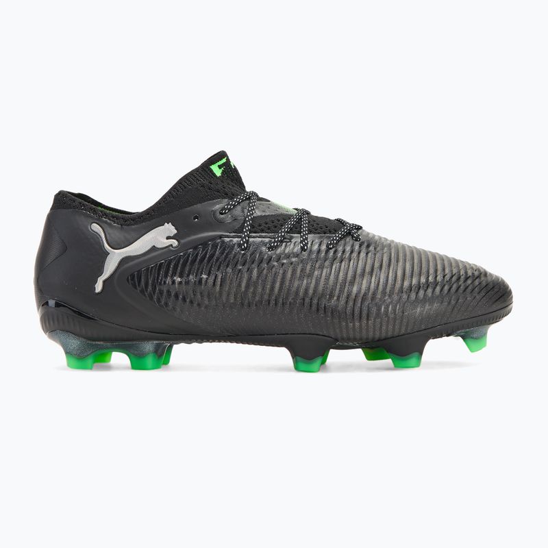 Мъжки футболни обувки PUMA Future 8 Ultimate Low FG puma black/cool light gray/fluo green 2