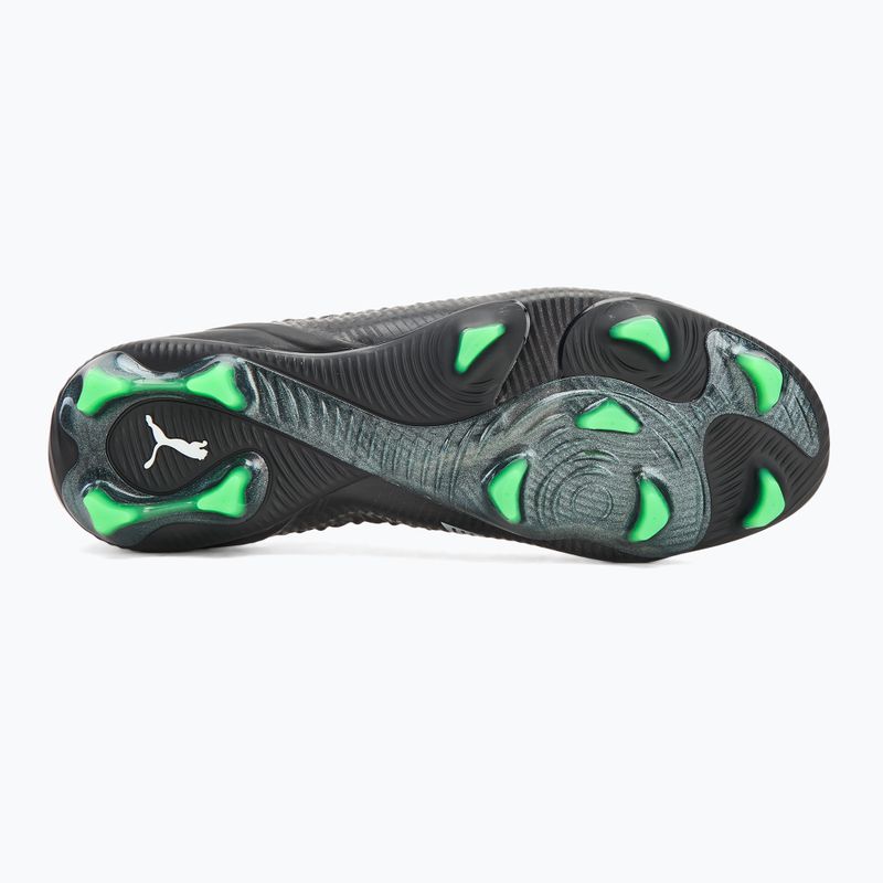 Мъжки футболни обувки PUMA Future 8 Ultimate Low FG puma black/cool light grey/fluo green 4