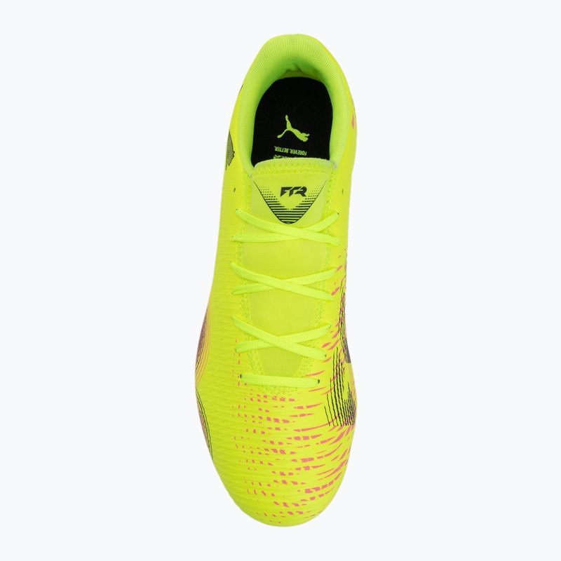 Мъжки футболни обувки PUMA Future 8 Play FG/AG yellow alert/ puma black/ sun struck 5