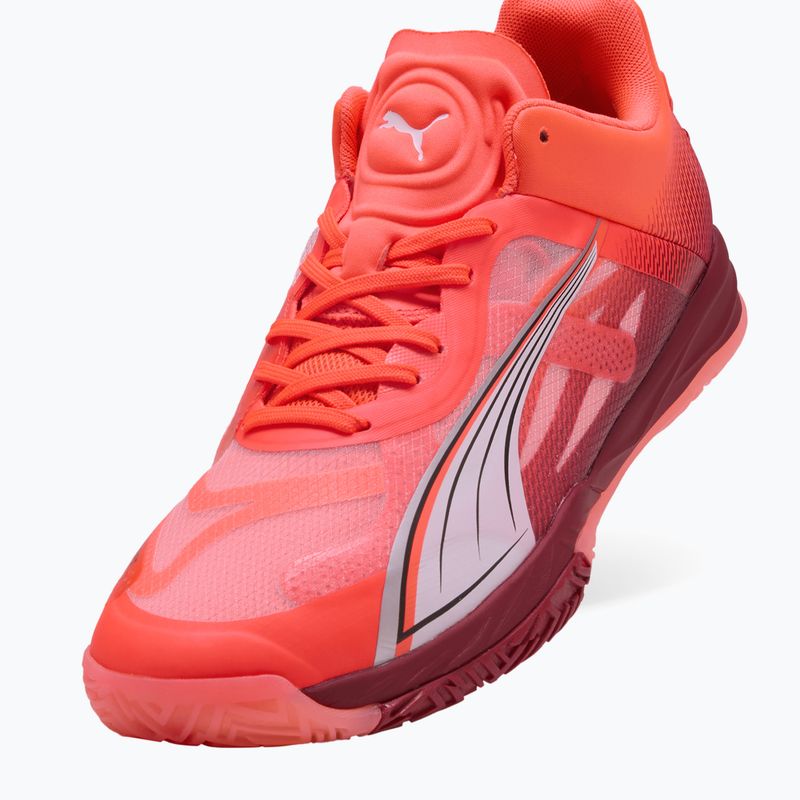 PUMA Accelerate Nitro SQD мъжки обувки glowing red / puma white / dark crimson 4