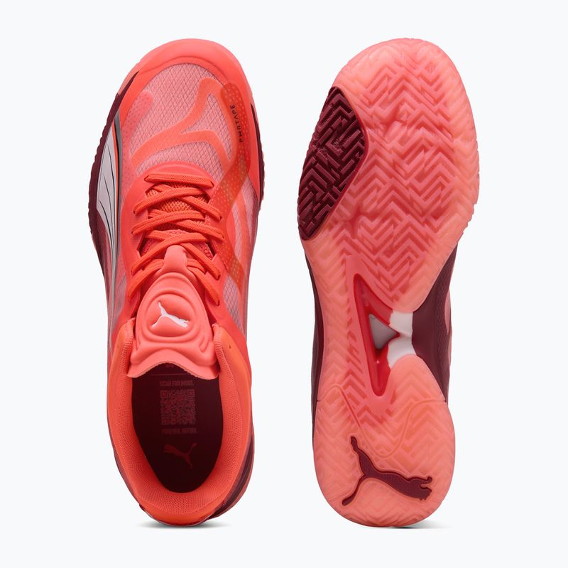 PUMA Accelerate Nitro SQD мъжки обувки glowing red / puma white / dark crimson 6
