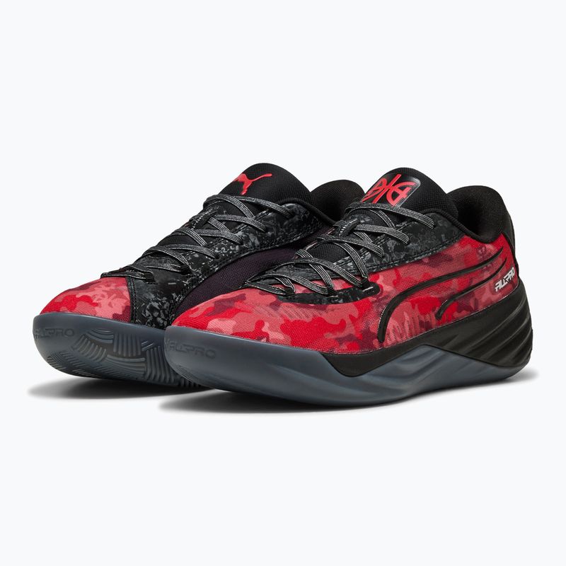 Мъжки баскетболни обувки Puma All-Pro Nitro DA за всички времена червено 3