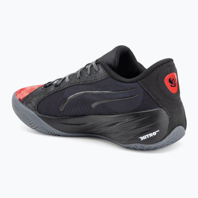 Мъжки баскетболни обувки Puma All-Pro Nitro DA за всички времена червено 3