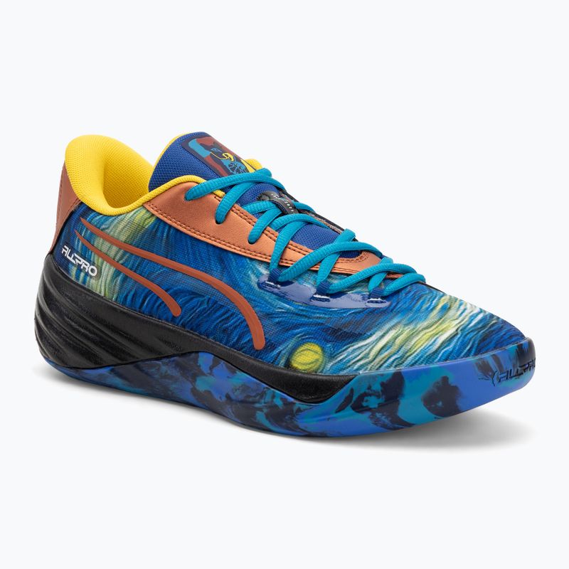 Мъжки баскетболни обувки PUMA All-Pro Nitro Dylan Exhibit vivid blue/tropical blue
