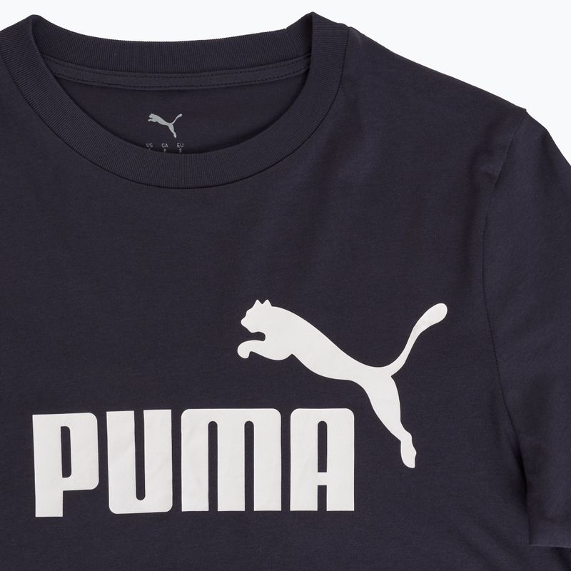 Мъжка тениска PUMA ESS No. 1 Logo new navy 3