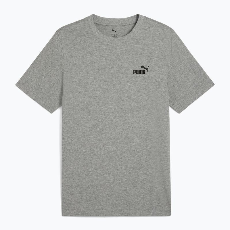 Мъжка тениска PUMA ESS Small No. 1 Logo Tee medium gray heather