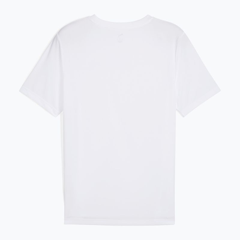 Мъжки потник PUMA ESS Small Logo Poly Tee puma white 2